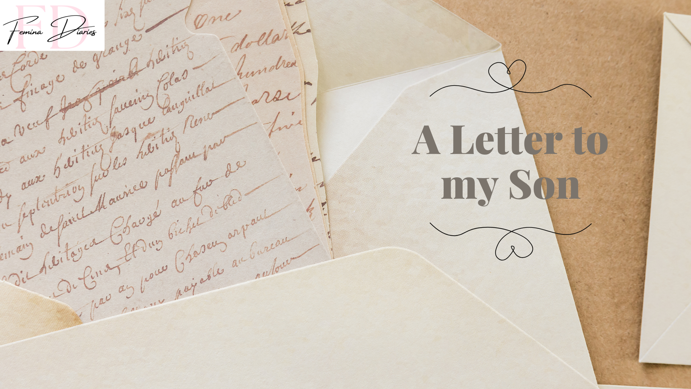 a letter to my son