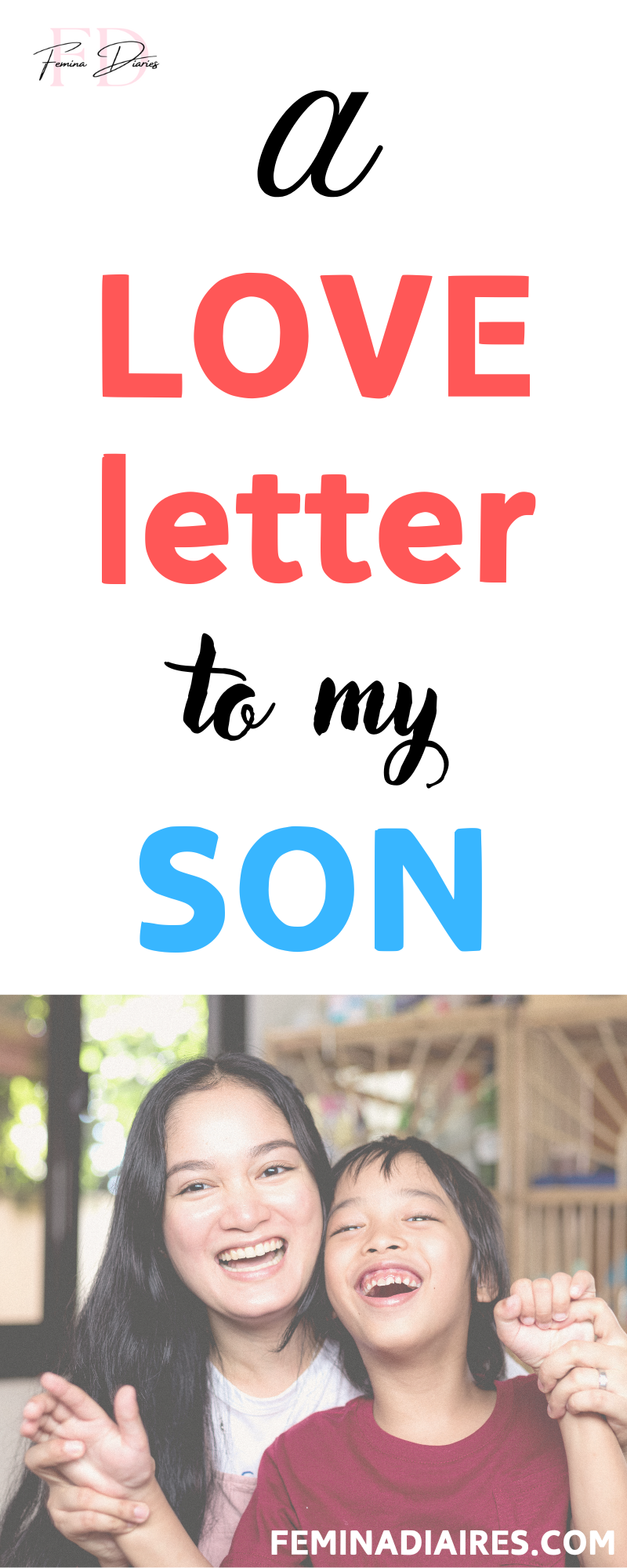 A love letter to my son